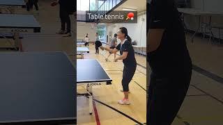 Table tennis  Toronto Comunity Center 토론토 커뮤니티센터 탁구