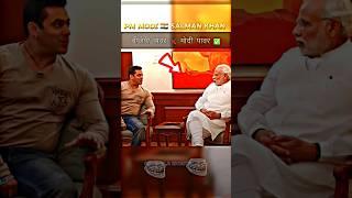 -PM MODI WITH SALMAN KHAN MEETS PM MODI POWRRFUL MEN  #shorts #viralvideo #modi #salmankhan