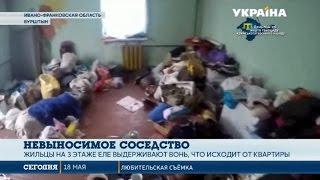 В Ивано-Франковской области хозяйка одной из квартир превратила ее в свалку