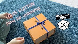 [팡팡이네] 임신선물?! Louis Vuitton_alma bb unboxing :D