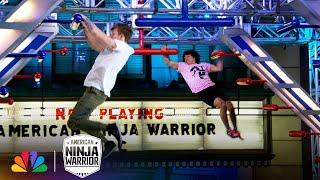 An Unbelievably Close Race for the Win | American Ninja Warrior Couple's Championship | NBC