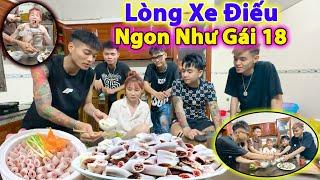 Văn Quỳnh Cùng Chanh Chanh Làm Món Lòng Se Điếu Siêu Ngon Tẩm Bổ Cho A.E Hoàng Em Lấy Sức Sinh Nhật.