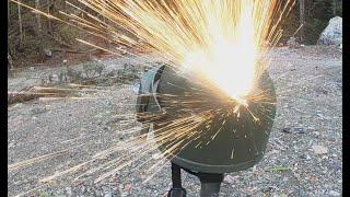 K6-3 Russian Helmet ballistic test - Titanium vs 5.7mm SS190