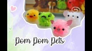 Making Klutz Mini POM POM Pets 