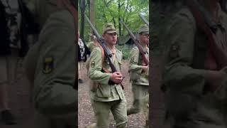 WW2 Imperial Japanese Army marching at Military Odyssey #reenactment #japanese #ww2 #livinghistory