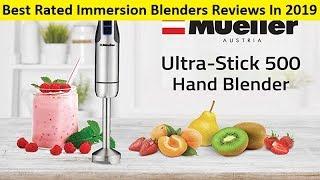 Top 3 Best Rated Immersion Blenders Reviews In 2020