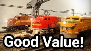 O Gauge Trains don't have to be expensive.