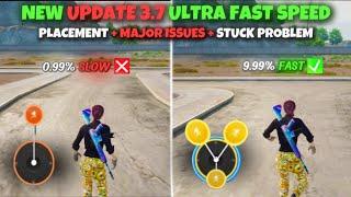 Joystick Fast Movement In Pubg Mobile • All 2025 Joystick Issues Fixed | New Update 3.7