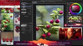 SketchClub JR ART LAB -: Cherry Nanking - (Clip Studio)
