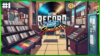 Record Shop Simulator - Early Access - Opening Up My Own Music Store - Episode #1