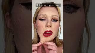 Hollymurraymakeup 100 layers of liquid latex makeup removal! #shorts