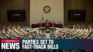 Ruling party, minor opposition parties aim to fast track reform bills by Thursday