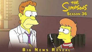 The Simpsons Season 36 | Big News Reveal | Finally Explains A Decades-Old Homer Mystery