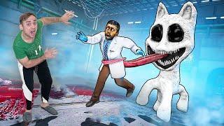 MĂ URMĂREȘTE CARTOON CAT ALB!