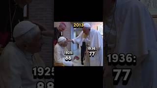 Pope Benedict XVI and Pope Francis  #popes #vatican #sadedit #shorts