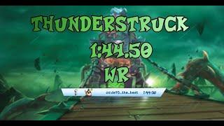 [CTR:NF] Thunder Struck 1:44:50 (Glitchless FWR) & Lap 31:96 (Glitchless WR)