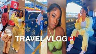 VLOG: ANN AL AIRPORT AVÈM POUM AL CANADAPREMYÉ JOUM NAN CANADA / TRAVEL VLOG️