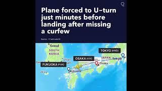 Japan Airline Flight Makes U Turn Minutes Before Landing Due to Curfew