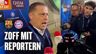 "Mach einen Trainerschein": Eberl platzt nach Kritik der Kragen | FC Barcelona - FC Bayern 4:1