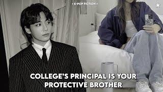 #JUNGKOOKFF “ COLLEGE’s PRINCIPAL IS YOUR PROTECTIVE BROTHER “ #btsff #jkff