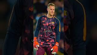 goal keeper ter Stegen barcelona skills and saves 16 clean sheet this season