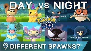 DO BETTER POKÉMON SPAWN AT NIGHT? DAY VS NIGHT SPAWNS IN POKÉMON GO