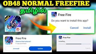 OB48 UPDATE NORMAL FREEFIRE TAMIL  NORMAL FREEFIRE DOWNLOAD TAMIL OB48 NORMAL FREEFIRE