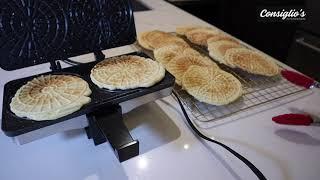 How to Make Pizzelle Cookies with Vitantonio Pizzelle Maker