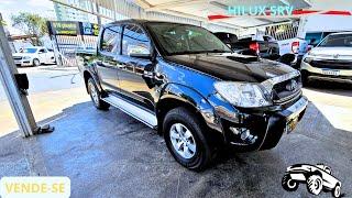 VENDE-SE Toyota Hilux diesel 4 por 4 manual ano 2009 completo SRV#toyotahilux2009