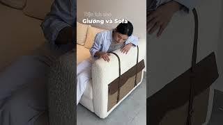 Homary Sofa Bed - Biến đổi từ sofa thành giường