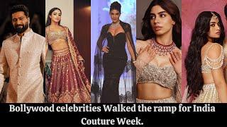 Bollywood Celebrities Walked The Ramp | Alia Bhatt | Vicky Kaushal | Rashmika Mandanna