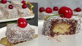 So good that there is nothing left on the table! Super soft! Australian Lamingtons!