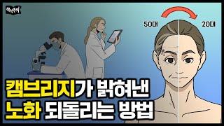 '50대 피부를 20대 피부로 되돌리다' 캠브리지가 밝힌 노화를 막는 방법 | 장수, 노화