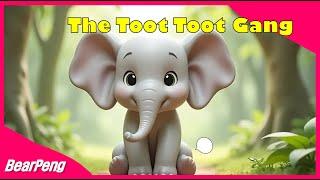 The Toot Toot Gang!_childrens Songs and Magical Stories #elephant #shark #baby #whale #babyshark