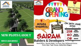 Plots Layout at Mouza Kharsoli - Sairam Builders & Developers Nagpur