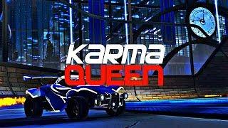 KARMA - QUEEN OF ROCKET LEAGUE (BEST GOALS, RESETS, DRIBBLES)