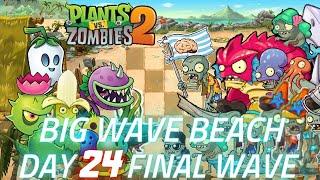 Plants vs Zombies 2 :: Big Wave Beach Day 24 :: Final Wave [ Shorts ]