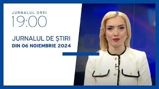 Jurnalul orei 19:00, 06.11.2024