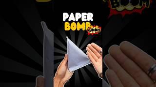 Paper Bomb hack#diy #experimnent #origami #papercrafts #papertoys #paperbomb #bomb #paperplane