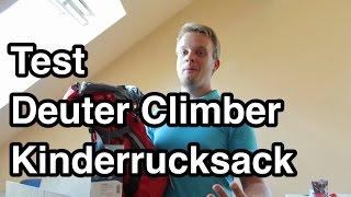 Test Deuter Climber Rucksack Kinderrucksack | Wanderrucksack Kinder Test | Kinder Rucksack