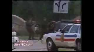 GOOD COP! Sniper Shoots gun out of mans hand, instead of using DEADLY Force!
