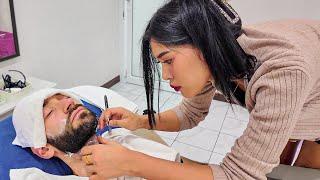 Heavenly FULL Service Korean Barbershop [ASMR] - Pattaya 