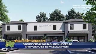 First black-owned business plaza breaks ground in Quincy