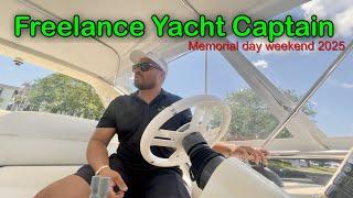 Piloting 62 Azimut Yacht in the NEW River ! : Memorial Day weekend 2025