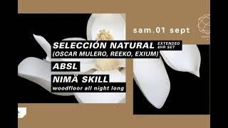 SELECCION NATURAL @ Concrete Paris (Oscar Mulero + Reeko + Exium) (01.09.2018)