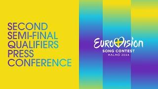 Eurovision Song Contest 2024: Second Semi-Final Qualifiers Press Conference