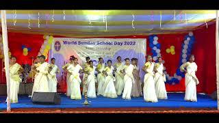 Udi Udi Jayen Mor Piya Maina | Dance By Hulhundu sunday school | World Sunday School Day 2022