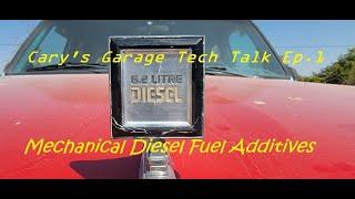 Tech Talk Mechanical Diesel Fuel Additives