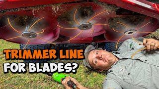 Can this VIRAL String Trimmer Attachment REPLACE Mower Blades?