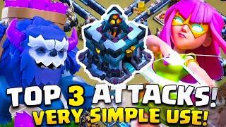 Top 4 BEST TH13 Attack Strategies 2024 Very Simple ! Clash of Clans ! Th 13 New Attack ! Coc